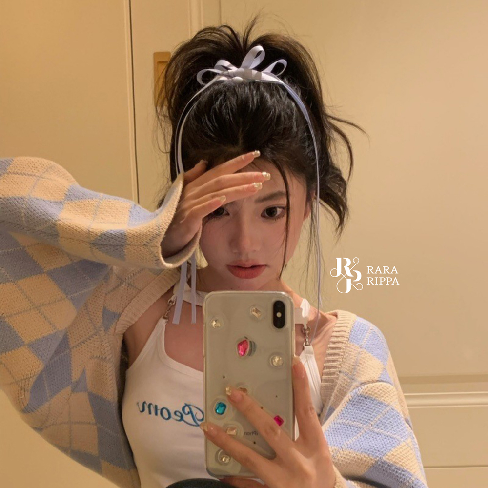 [자체제작] 발레코어 리본 헤어핀 집게핀 고퀄리티 고급 1+1 - 상세 이미지 2