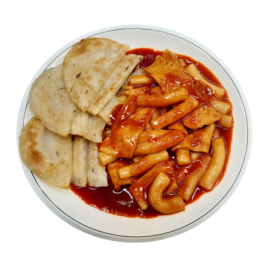 방촌시장 원조 떡볶이 놀면뭐하니 밀떡 40년전통 646g 2~3인분 밀키트 납작만두 국물떡볶이 - 메인 이미지