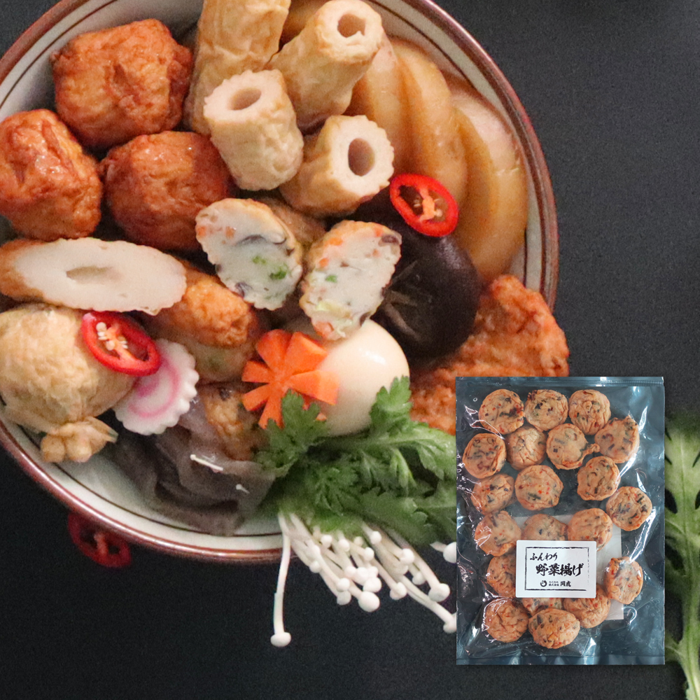 (1+1) 오지상구루메 오카토라 훈와리아게 500g 오뎅 오뎅탕 어묵 - 메인 이미지