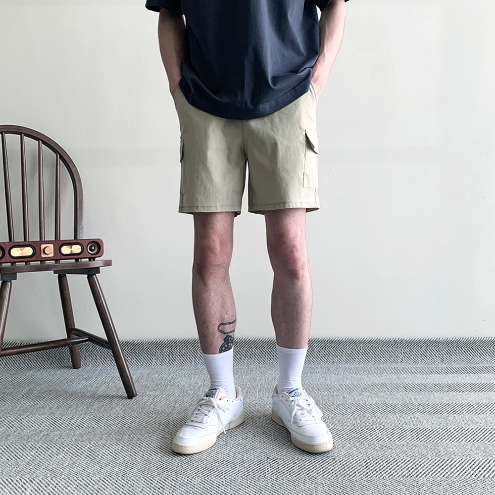 남자린넨반바지 카고반바지 흰색반바지 이미지 7