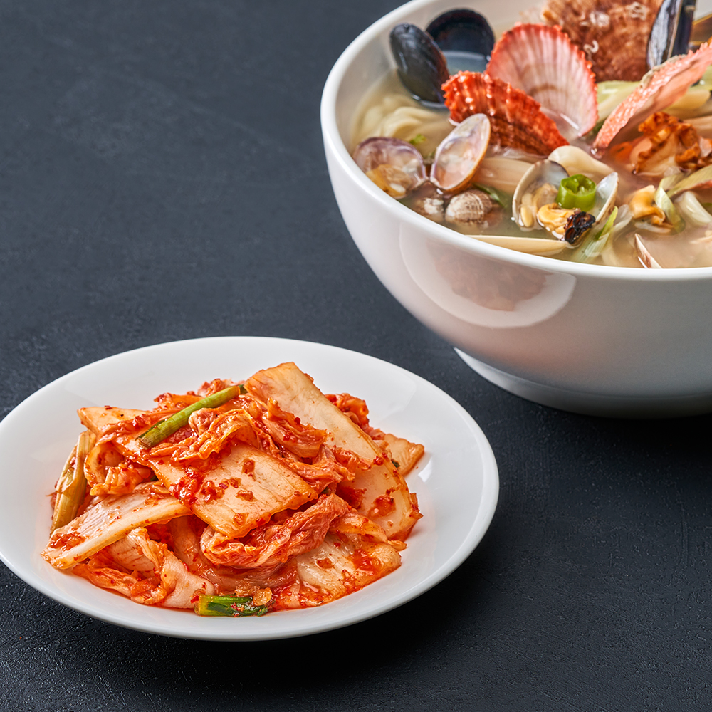 소복김치 명동칼국수 마늘듬뿍 배추겉절이 마늘김치 1kg - 상세 이미지 4