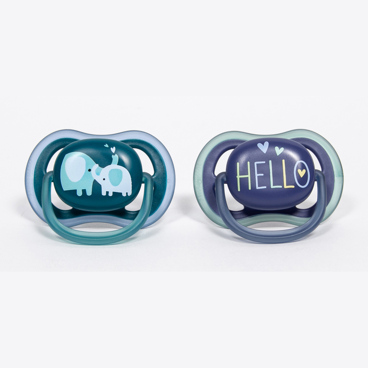 아벤트 쪽쪽이 울트라 에어 노리개 헬로코끼리 18개월 이상 2개입