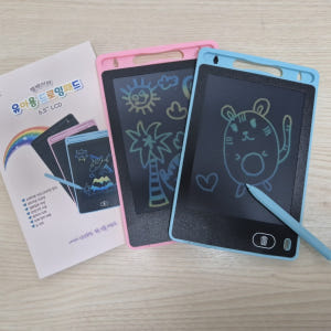 벨베이비 유아용 드로잉패드 전자칠판 LCD 6.5인치 핑크 실사용 후기 | 효과 있을까? - 상품 이미지 2