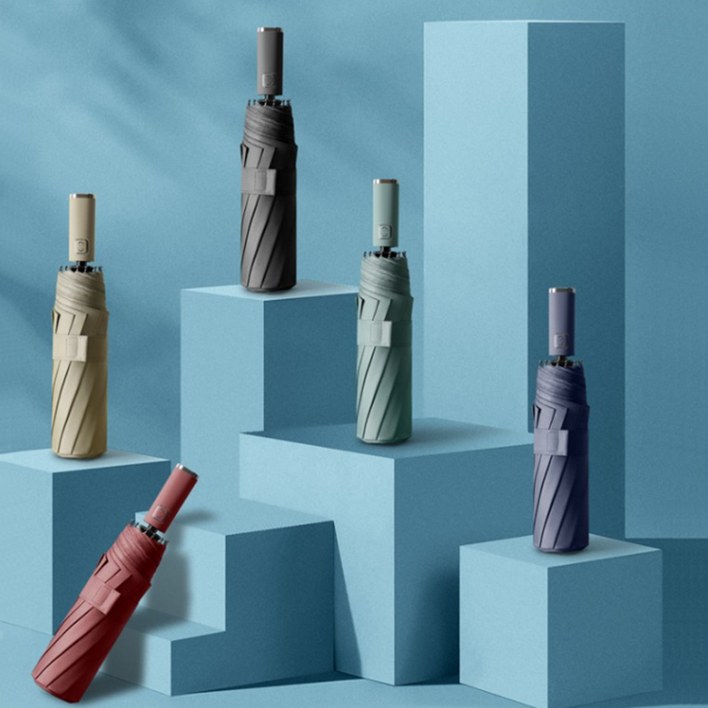 튼튼한 우산 3단 물받이 예쁜 양우산 초등 접이식 자외선차단 암막 자동 태풍 커버 단우산