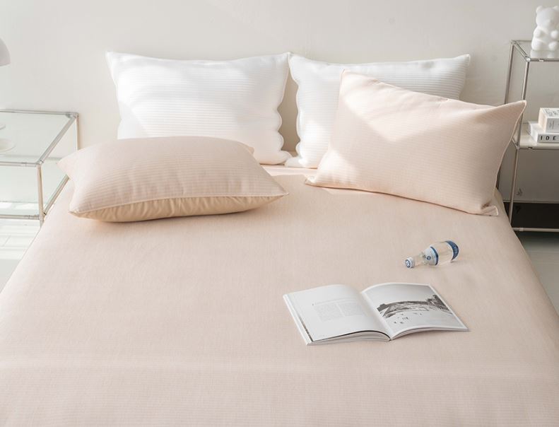 송화침장 24년형 최고급 멜란냉감사 듀라론 냉감패드 넉넉한사이즈 여름 침대패드 고정밴드