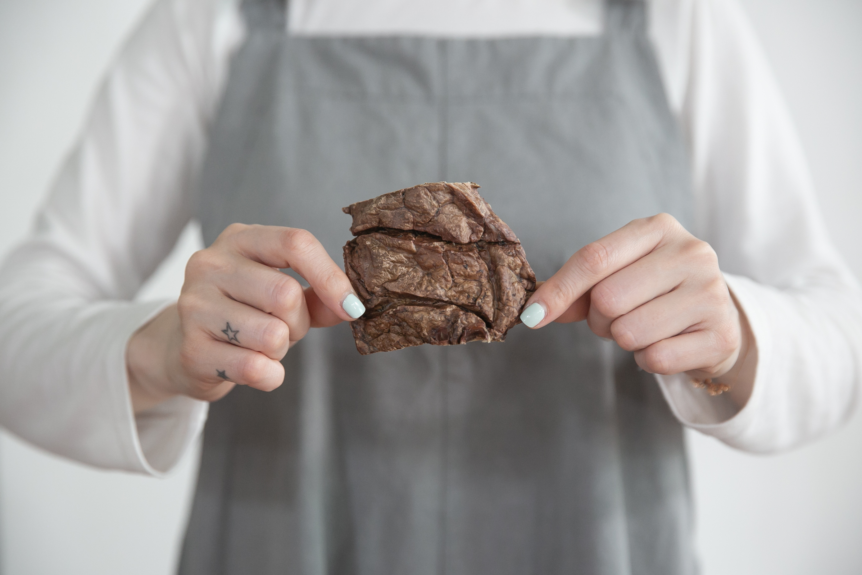 강아지 수제 간식 소형견 사료토핑 대형견 한우 소 허파 육포 200g
