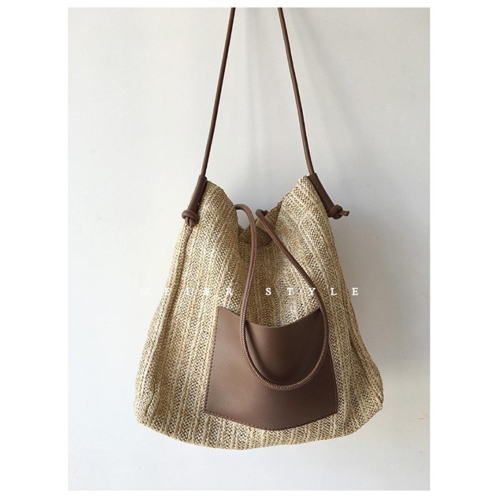 토트백 로프백 바스켓 로프 가방 라탄가방