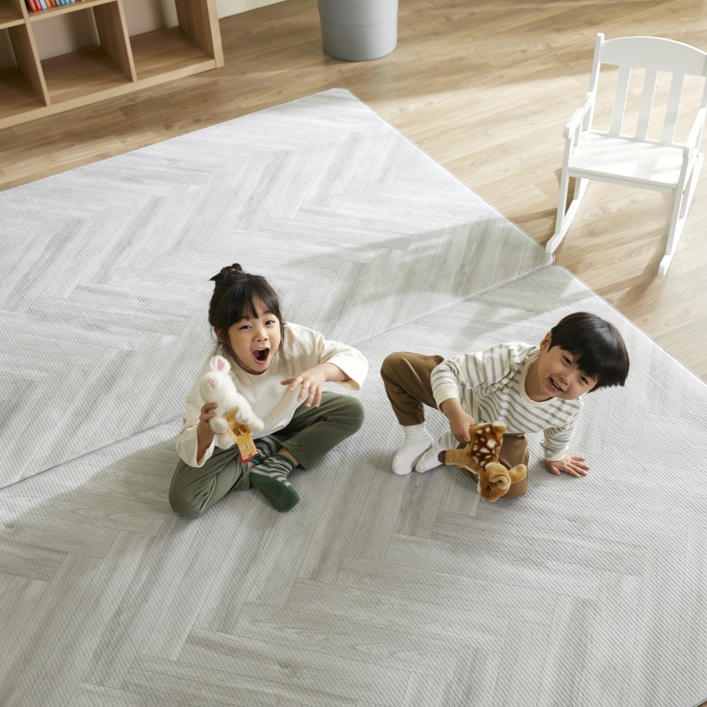 [헤링본우드 1.5cm]고려화학매트 ECO 놀이방매트 거실매트 200X140X1.5 - 상세 이미지 2