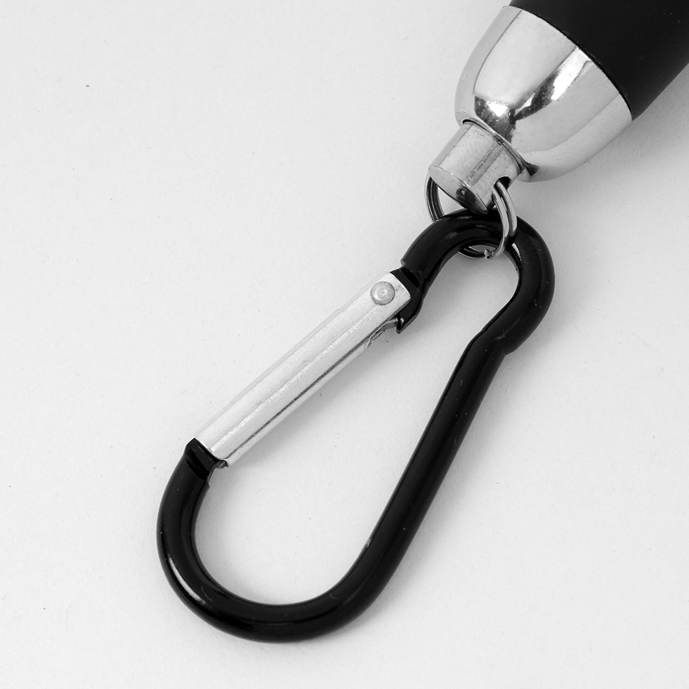 LED 미니 후레쉬 5개세트 카라비너 손전등 / 블랙