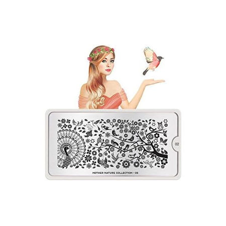 Besuche den MOYOU LONDON-Store [해외]MOYOU LONDON 밀쉬스탬핑 샤블론 - 대자연 02 [B01AAMOPF8]