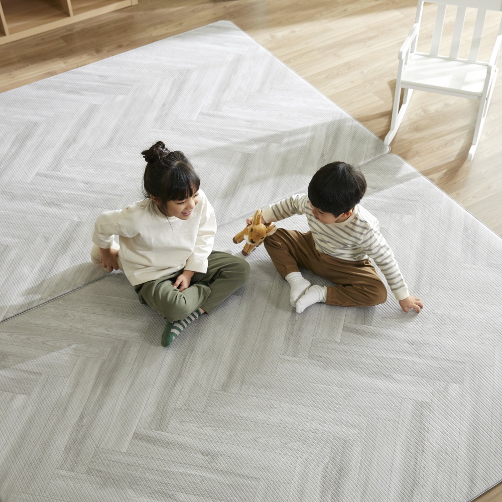 [모던 1.5cm]고려화학매트 PVC 에코 거실 유아 놀이방매트 소프트테라조 200x140x1.5 - 상세 이미지 3