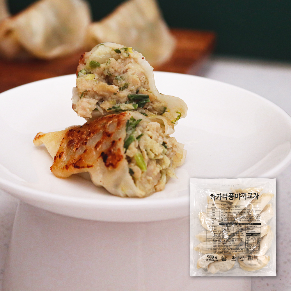 하카타풍 야끼교자 눈꽃만두, 500g, 1개