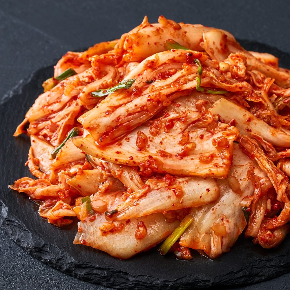 소복김치 명동칼국수 마늘듬뿍 배추겉절이 마늘김치 1kg - 메인 이미지