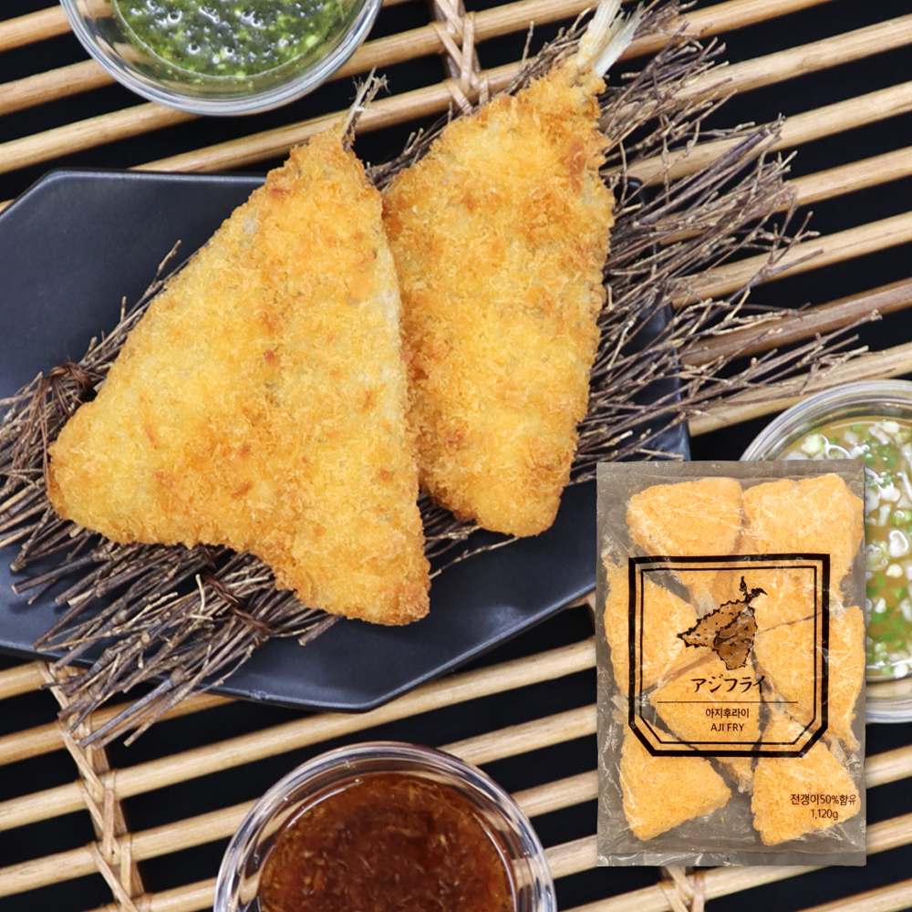 오지상구루메 아지후라이 1120g 생선까스 생선튀김