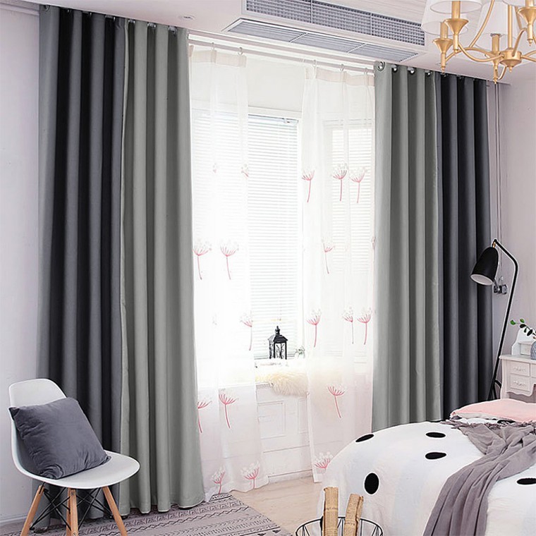 큰창 작은창 거실 암막커튼 1plus12장 방풍 암막작은창