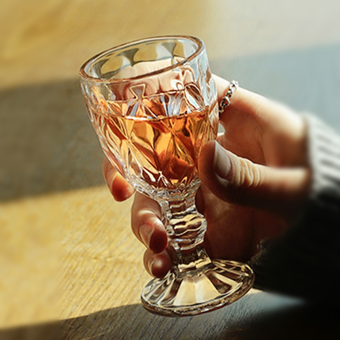 별빛 고블렛소주잔 세방울잔 연태고량주잔 중국백주 꼬냑 사케 인생술잔 외국인선물 50ml