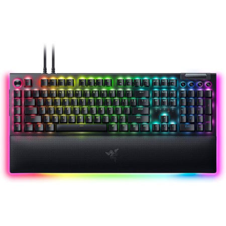 [해외]Razer BlackWidow V4 Pro 유선 기계식 게이밍 키보드 옐로우스위치