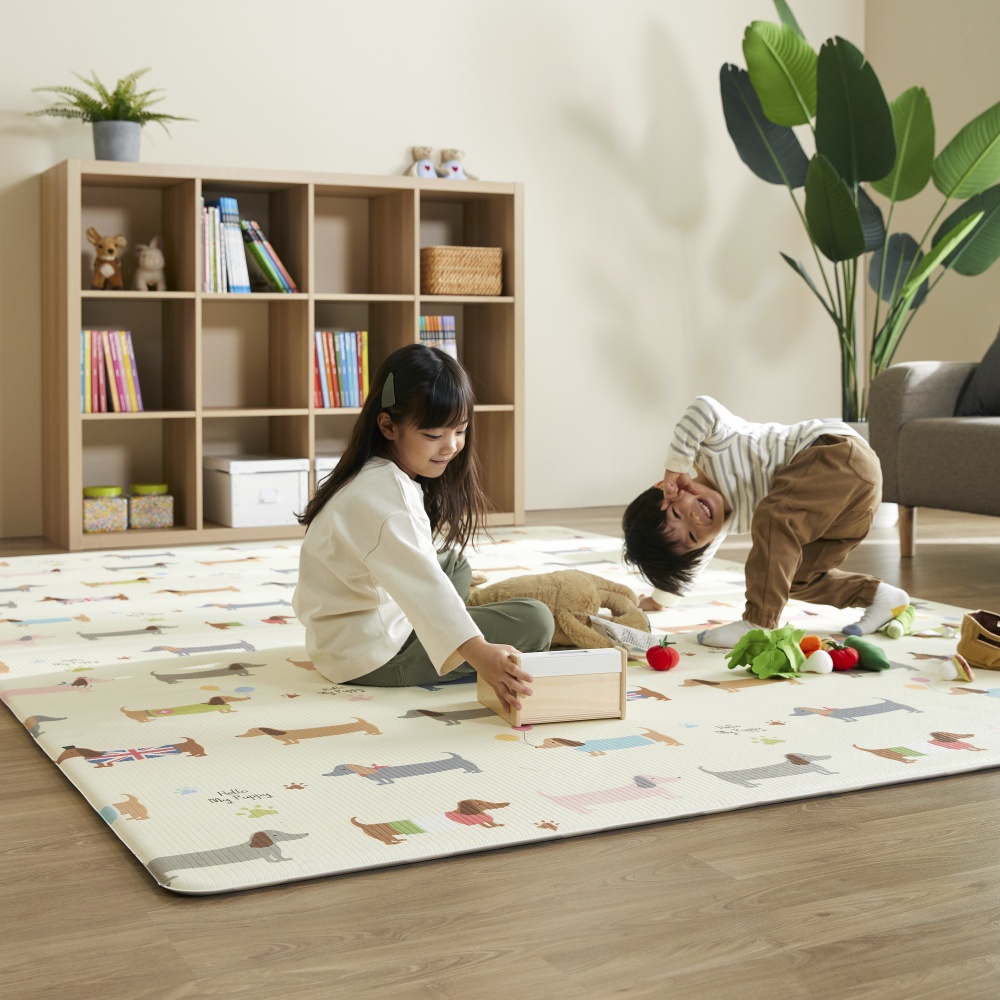 [헬로퍼피 1.5cm]고려화학매트 ECO 놀이방매트 거실매트 200x140x1.5 - 상세 이미지 5