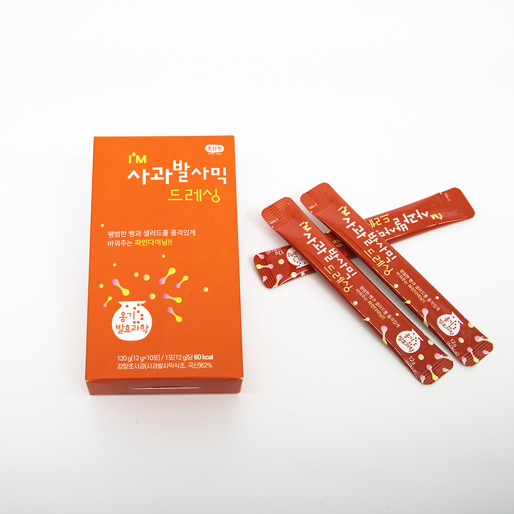 한상준 명인 사과 발사믹 드레싱 12g 10포 정통 자연발효 - 상세 이미지 2