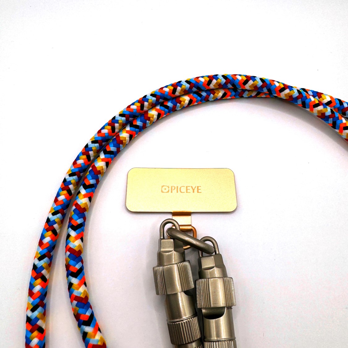 픽아이 초박형 골드바 스마트폰 태그홀더 핸드 스트랩 연결 고리 행온택 스틸 메탈 블랙라벨 이미지 8