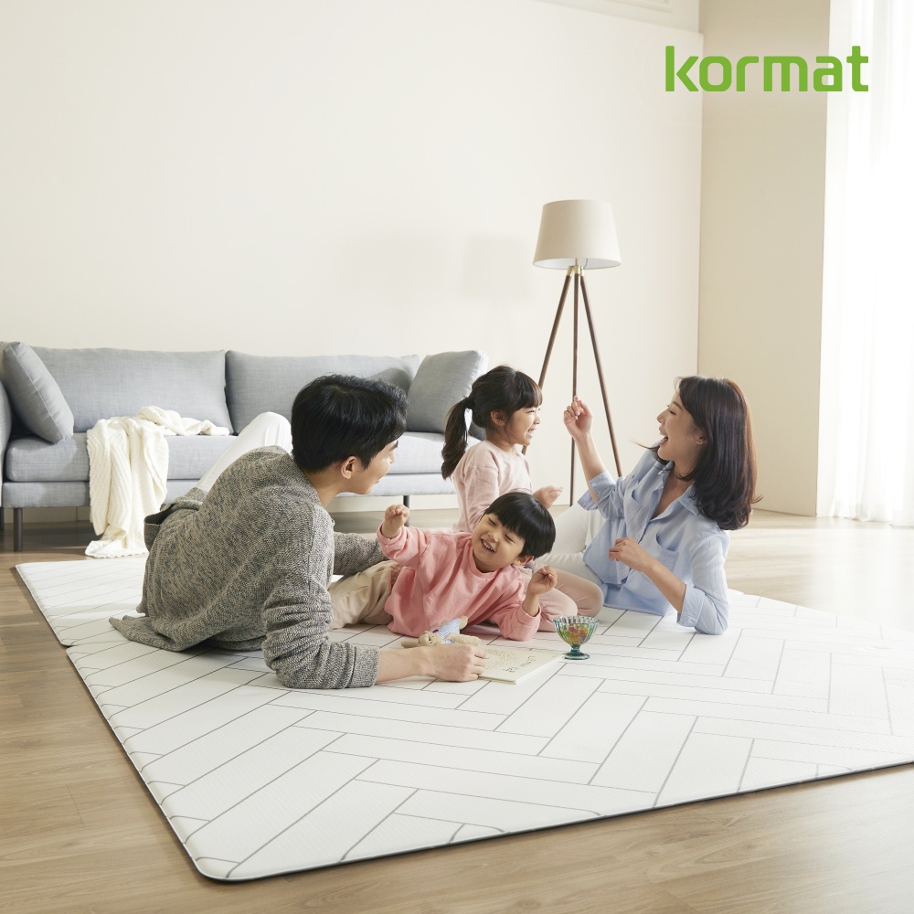 [모던 1.5cm]고려화학매트 PVC 에코 거실 유아 놀이방매트 소프트테라조 200x140x1.5 - 상품 이미지