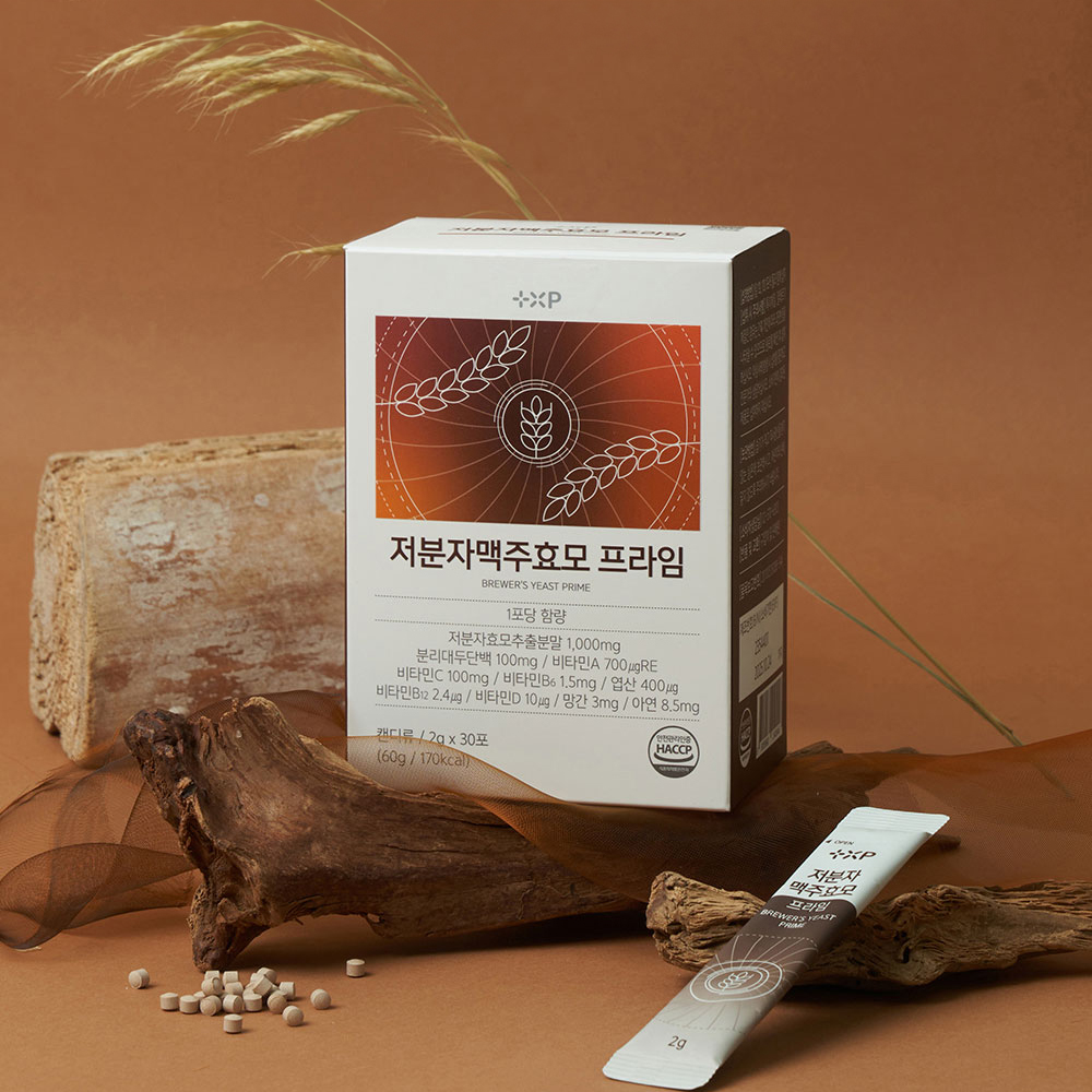 저분자맥주효모 프라임 식물성 단백질 비타민 미네랄 30포, 1개 - 상세 이미지 2