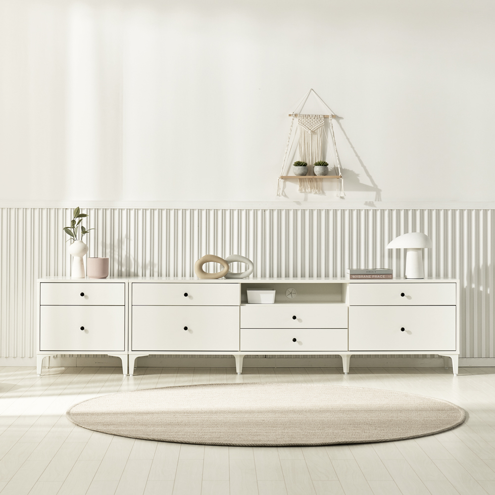 이유 거실장 (오픈형) 높은 티비다이 tv장 장식장