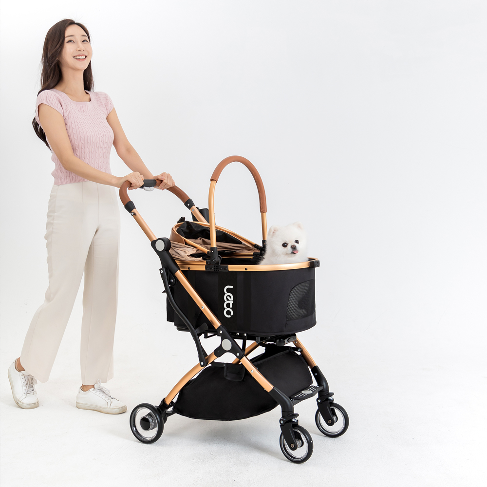 레토 3IN1 프리미엄 강아지유모차 개모차 고양이 애견 시트분리 캐리어