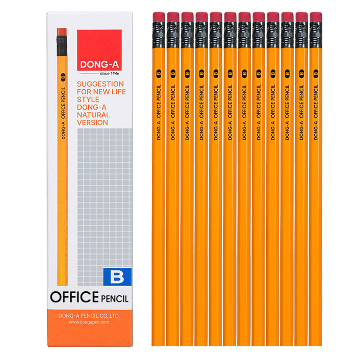 동아 오피스연필 12본 B 제품 이미지