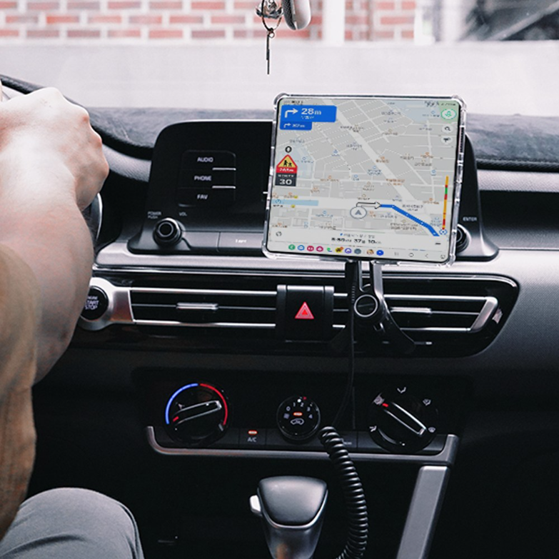 저온 맥세이프 거치대 차량용 무선 충전기 차량용 핸드폰 거치대 송풍구 마그네틱 자석