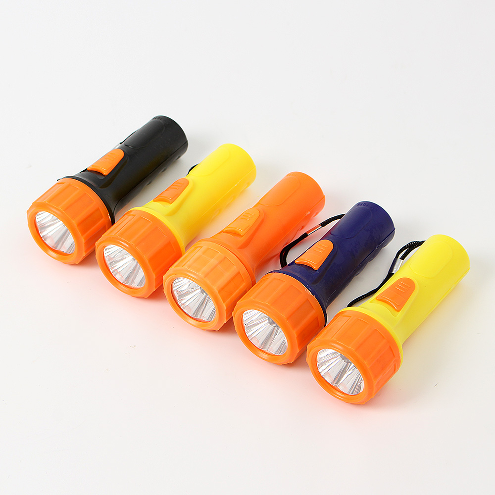 미니 LED 손전등 컬러 후레쉬 5개 세트