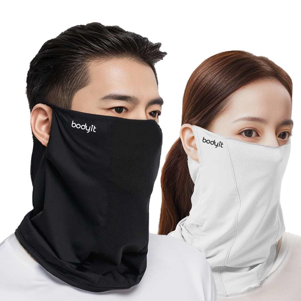바디잇 자외선차단마스크 골프 스포츠 자전거 쿨 마스크 햇빛가리개 - 상품 이미지