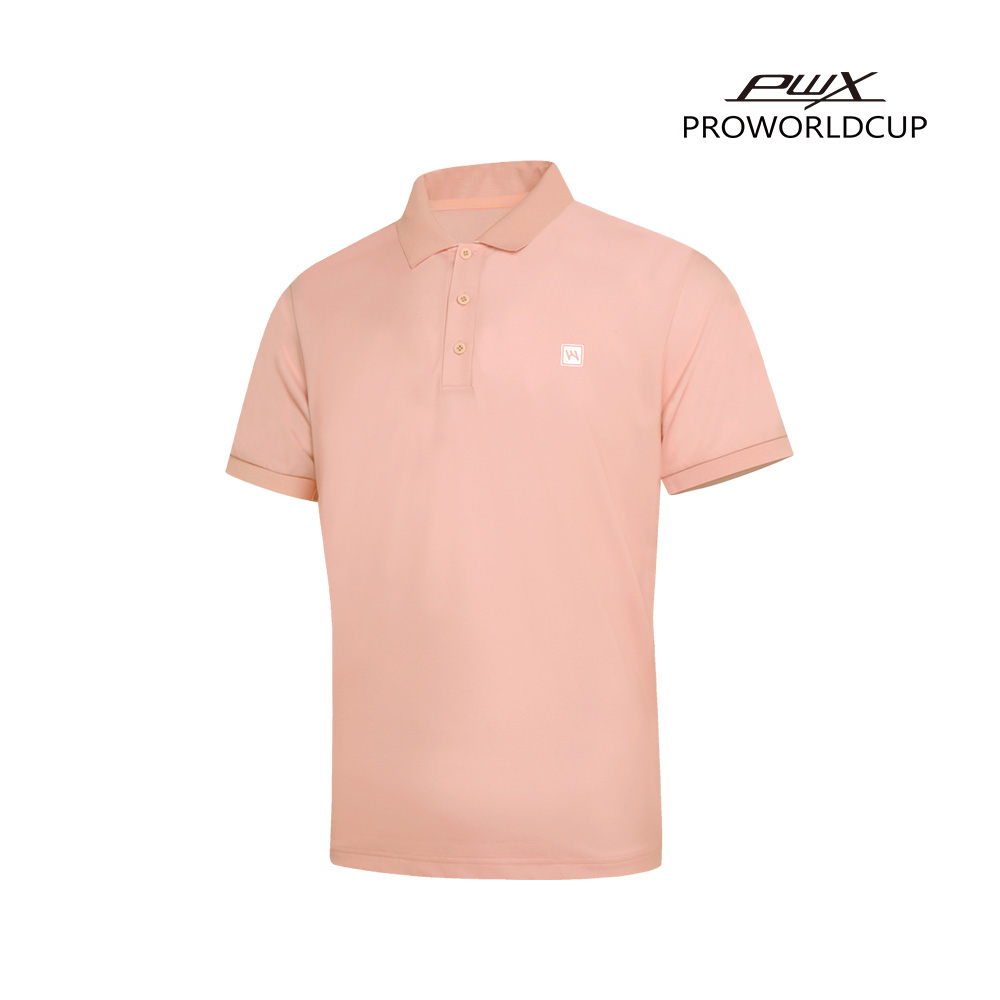 [PWX]B224-3325-1RG 남성 냉감 반팔 카라티셔츠 - 상품 이미지