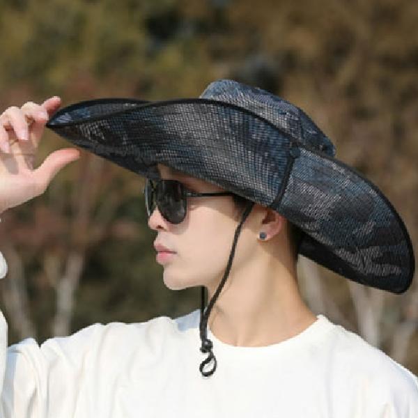 11cm 여자 농업 모자 남자 여름 농작업 모자 - 상세 이미지 3