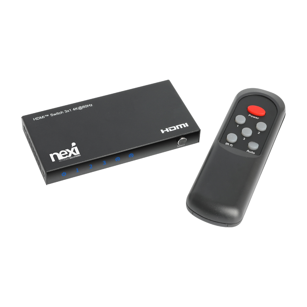 넥시 HDMI 멀티뷰어 모니터 3:1 화면분할 선택기 트리플 4K - 상품 이미지