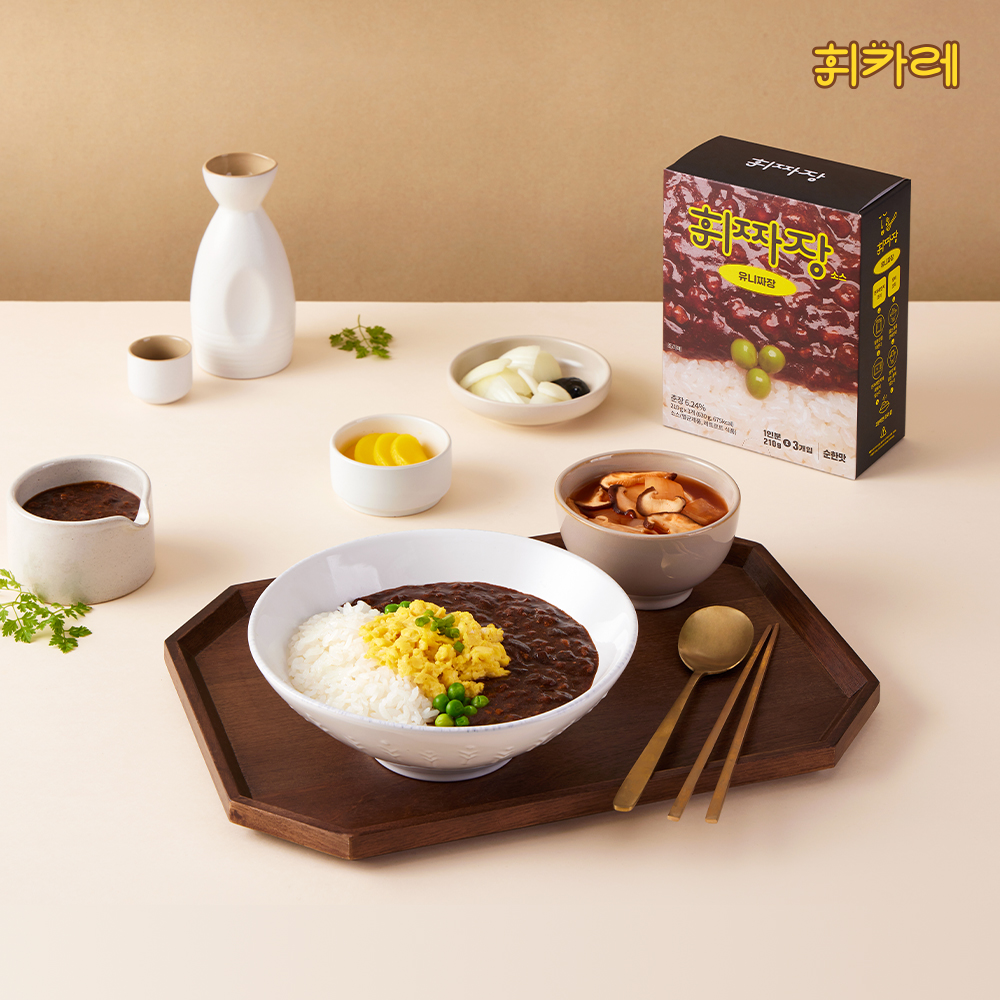 휘짜장 유니짜장 순한맛, 210g, 15개 - 상세 이미지 2