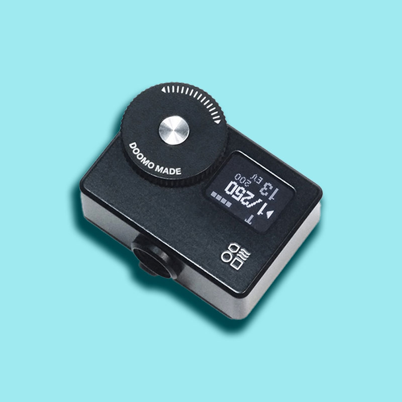 카메라 노출계 필름카메라 라이카 외장 두모미터 DOOMO METER 노출계 모델S 블랙 - 상품 이미지