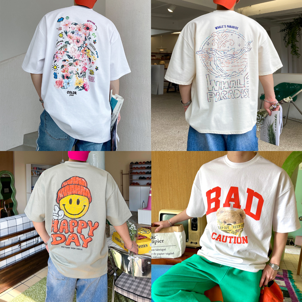 비침없는흰티 쿨티셔츠 분또반팔 15종 - 상세 이미지 4