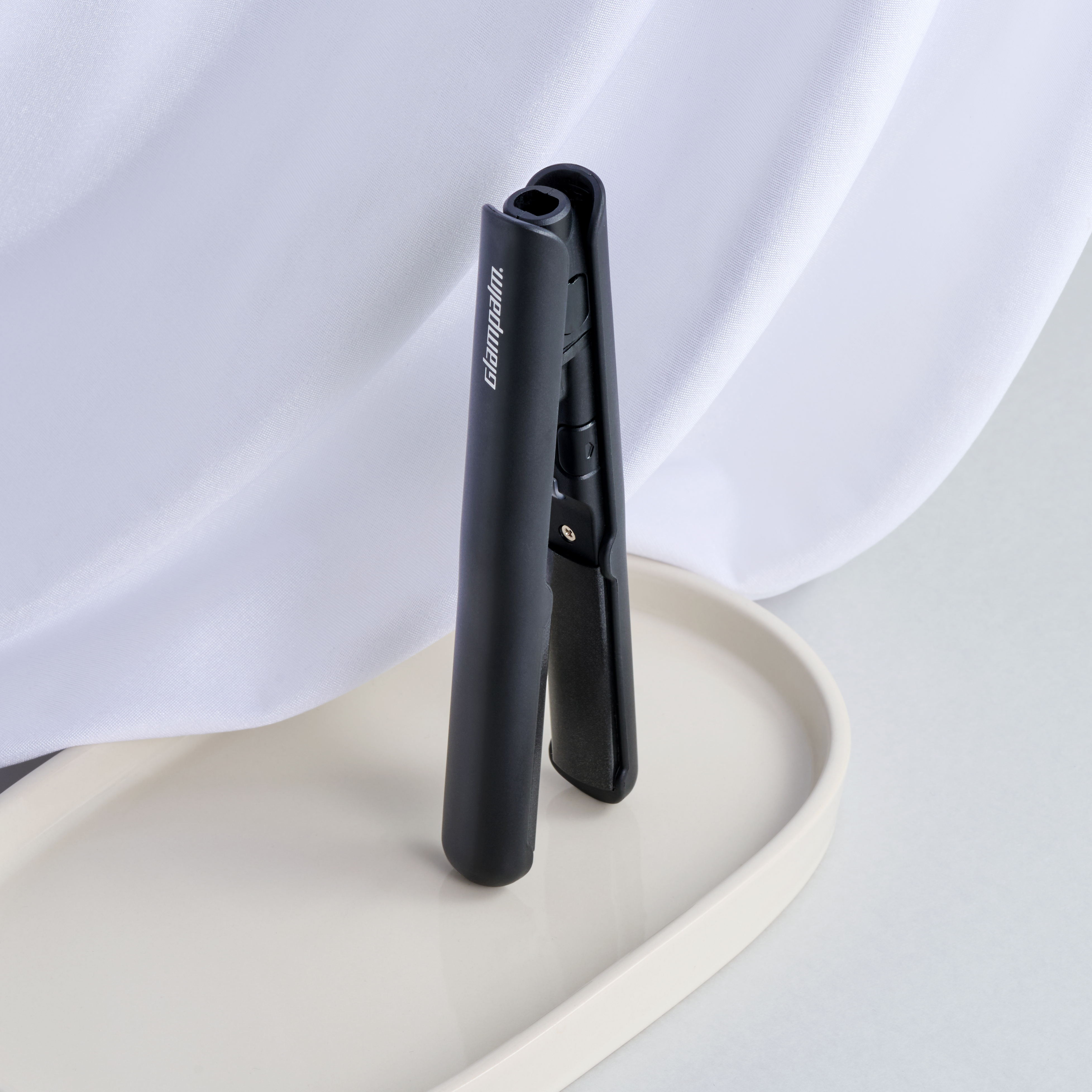 [GP103CVPB] 글램팜 글램시크 미니 볼륨 (퓨어블랙) 고데기 휴대용 여행용 프리볼트