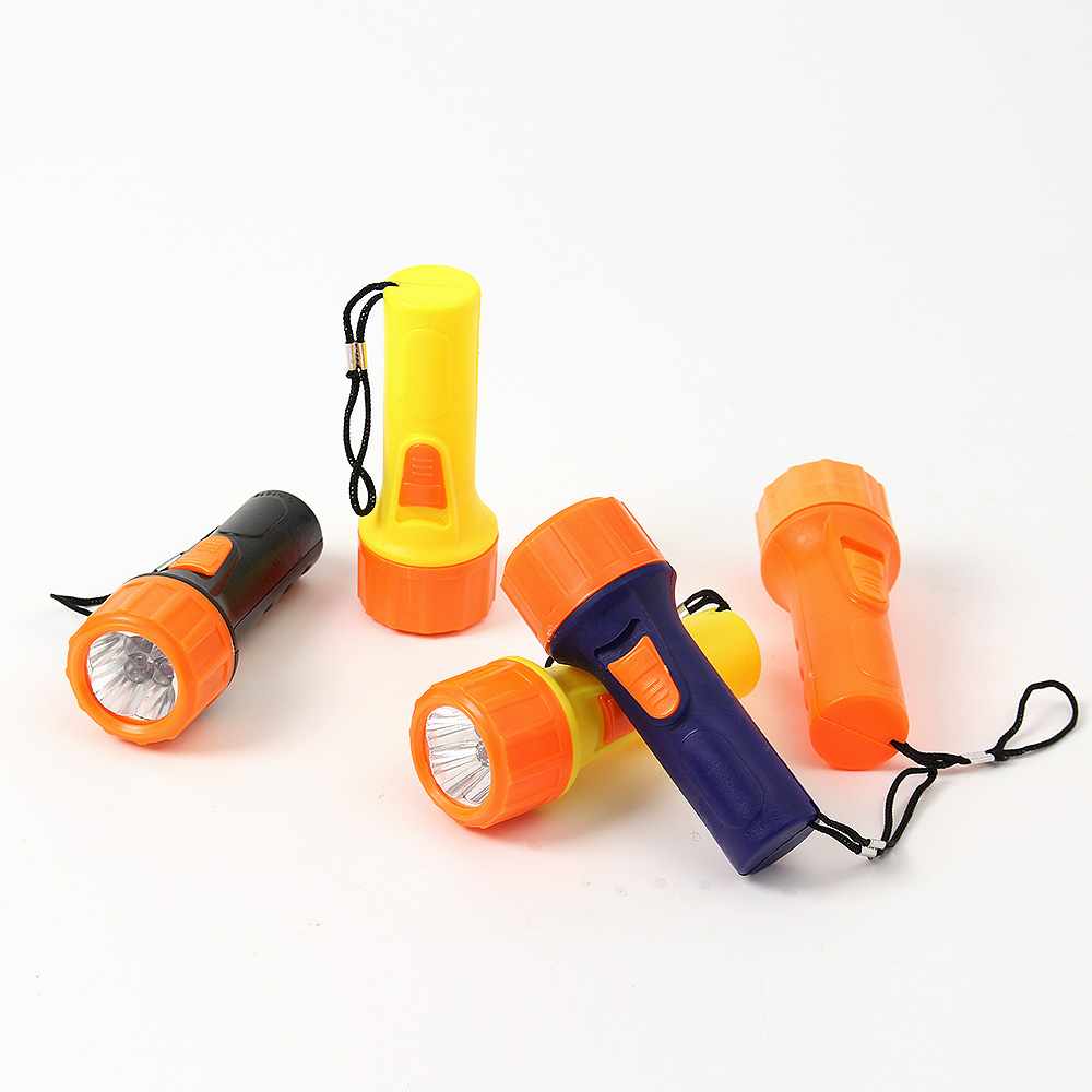 미니 LED 손전등 컬러 후레쉬 5개 세트