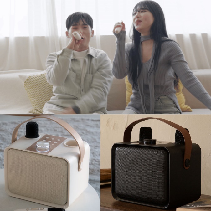 휴대용 노래방 기기 이동식 노래방 기계 차량용 노래방 음악 반주기