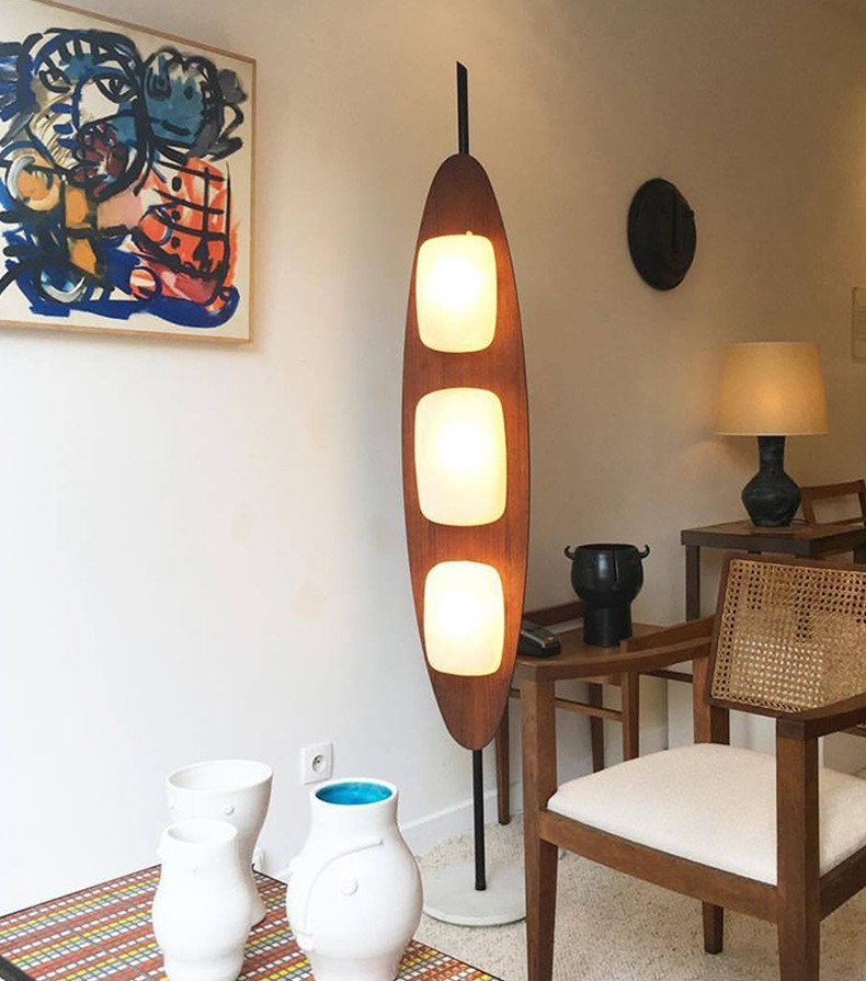 서핑보드 장스탠드 조명 REGGIANI GIDFFREDO Surfboard Floor Lamp - 상세 이미지 3