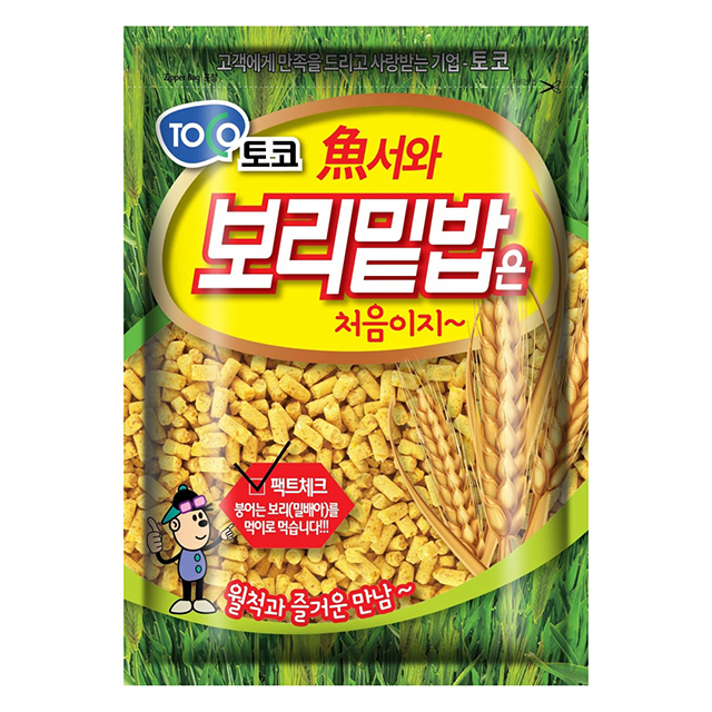 토코 떡밥 보리 밑밥 붕어 향어 민물 낚시 국산 집어제 첨가제 - 상품 이미지