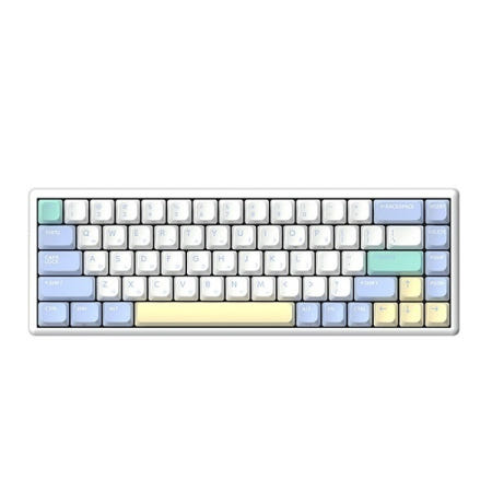 한성컴퓨터 GK868B PRO 동그리 8K 유무선 무접점 (MERINGUE, 35g) 블루투스 게이밍 키보드