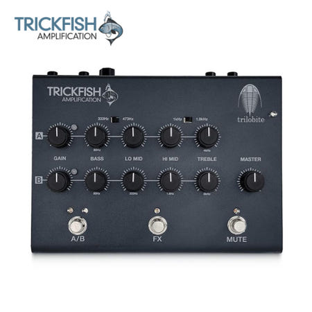 TRICKFISH TRILOBITE BASS PREAMP 2채널 베이스 프리앰프