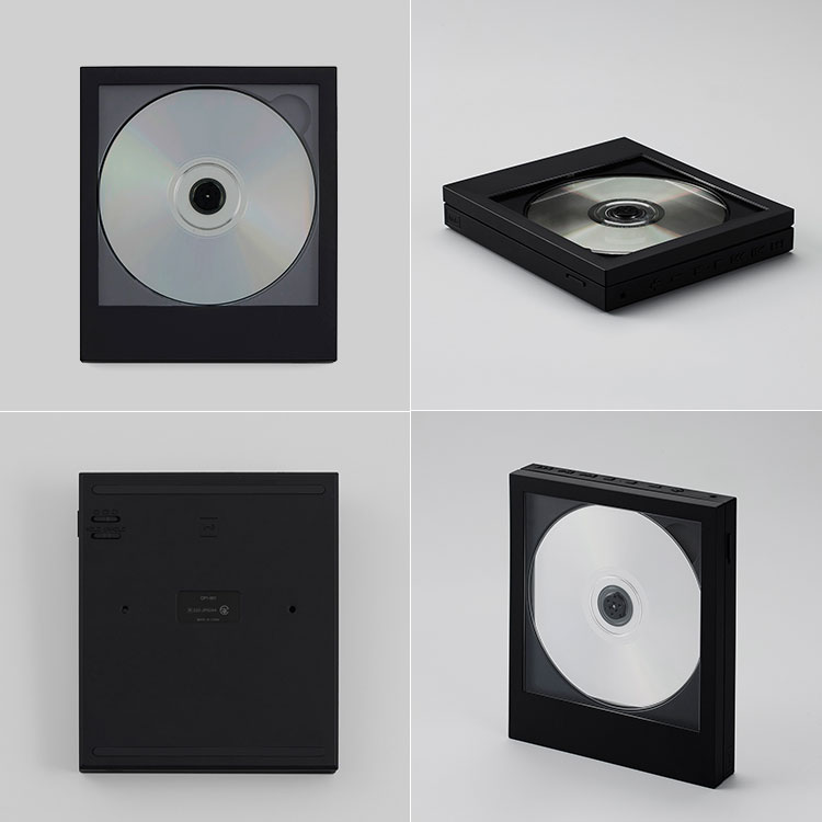 Km5 CP1 벽걸이 휴대용 CD 플레이어 블루투스 KMF-86026 화이트 블랙 - 상세 이미지 2