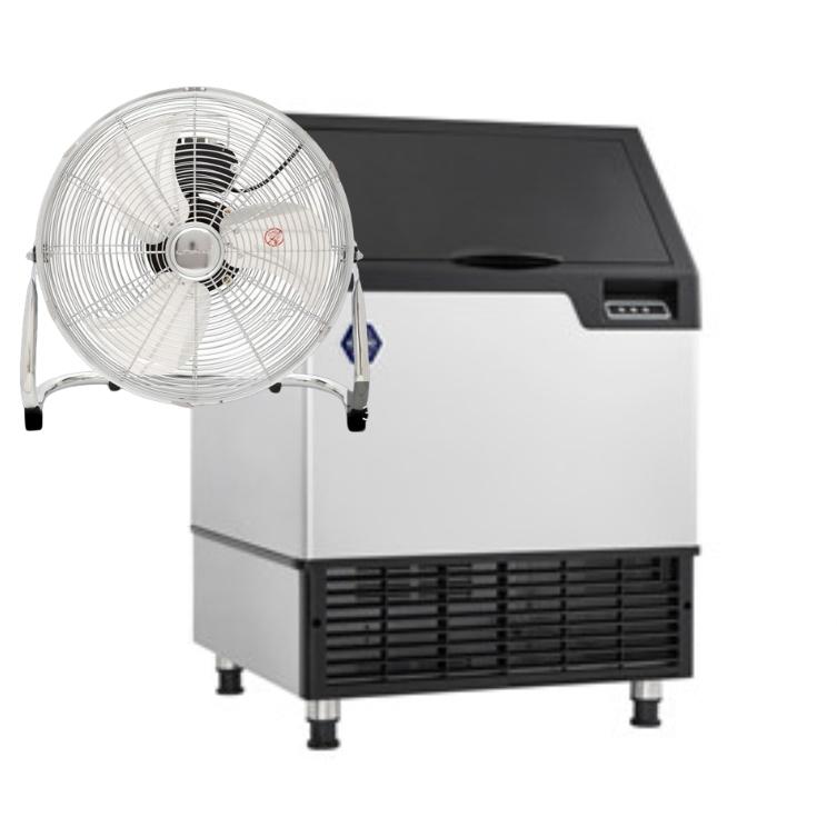 100kg 제빙기 카페 얼음만드는 기계 아이스메이커 공냉식 제빙기