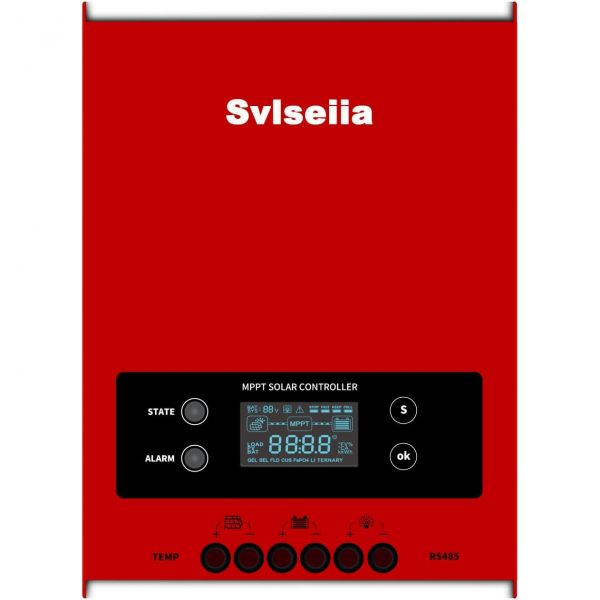 컨트롤러 60A 12V 24V 36V 48V 배터리 시스템 자동 AGM 밀봉 겔 플러디드 리튬 배터리용 최대 입력 150V PV 패널 레귤레이터 : 인터프롤로