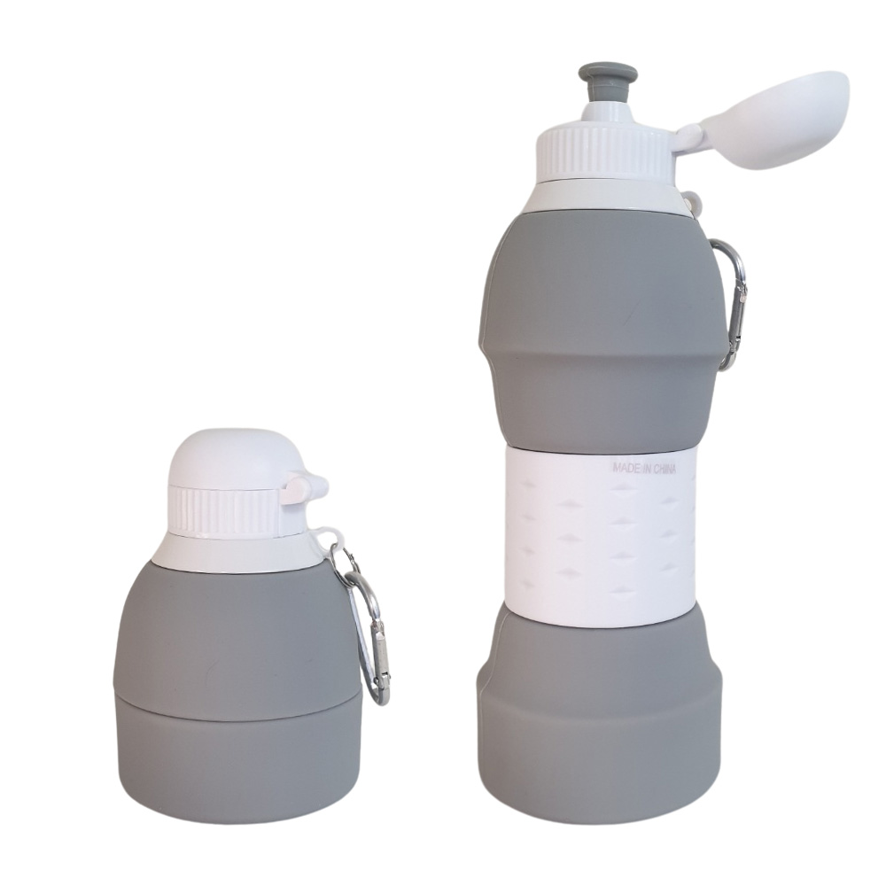 UH 실리콘 접이식 물병 600ml - 상세 이미지 4