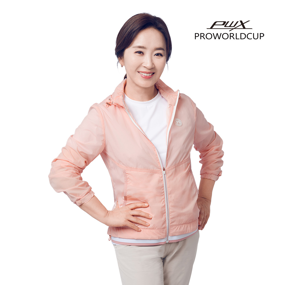 [PWX]B224-2221-1RG 여성 벤틸 우븐 자켓 - 상품 이미지
